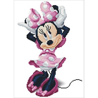 DIAMOND DOTZ Diamond Painting Kit Disney's Minnie Mouse Design