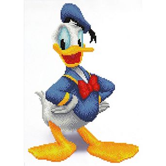 DIAMOND DOTZ Diamond Painting Kit Disney's Donald Duck Design