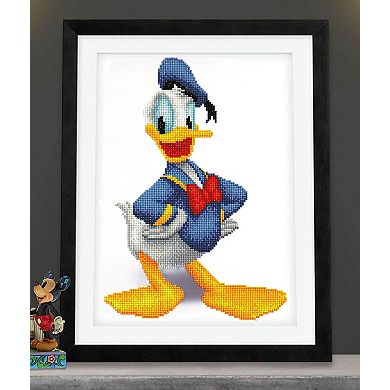 DIAMOND DOTZ Diamond Painting Kit Disney's Donald Duck Design
