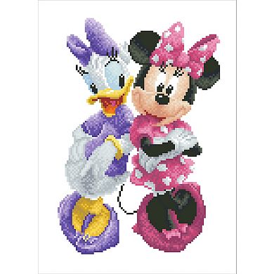 DIAMOND DOTZ Diamond Painting Kit Disney's Minnie & Daisy Design