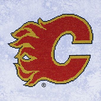 DIAMOND DOTZ NHL Calgary Flames Diamond Painting Kit