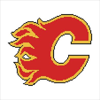 DIAMOND DOTZ NHL Calgary Flames Diamond Painting Kit