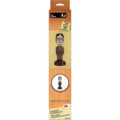 DIAMOND DOTZ Diamond Painting Kit The Office Dwight Bobblehead Design