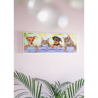 DIAMOND DOTZ Diamond Painting Kit Hang in There Design