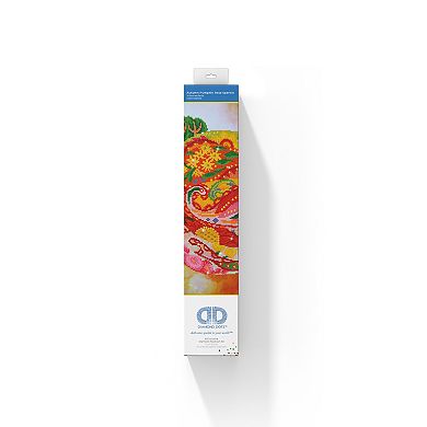 DIAMOND DOTZ Diamond Painting Kit Autumn Pumpkin Rose Design