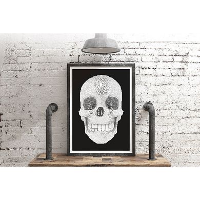 DIAMOND DOTZ Diamond Painting Kit Crystal Skull Design