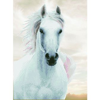 DIAMOND DOTZ Diamond Painting Kit Imperial Stallion Design