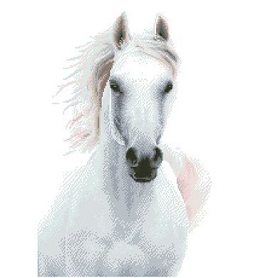 DIAMOND DOTZ Diamond Painting Kit Imperial Stallion Design