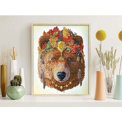 DIAMOND DOTZ Diamond Painting Kit & Bohemian Bear Design