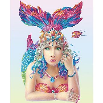DIAMOND DOTZ Diamond Painting Kit & Mystic Mermaid Design