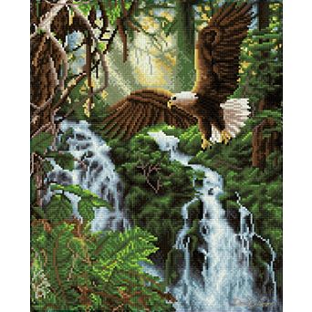 DIAMOND DOTZ Diamond Painting Kit & Eagles Flight Design