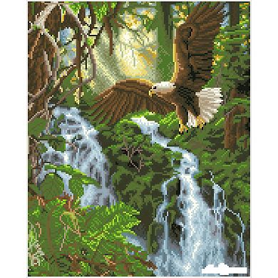 DIAMOND DOTZ Diamond Painting Kit & Eagles Flight Design
