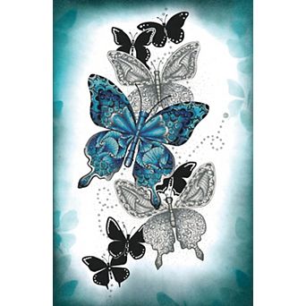 DIAMOND DOTZ Diamond Painting Kit & Butterfly Trail Design