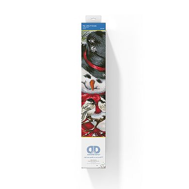 DIAMOND DOTZ Diamond Painting Kit - Snowman & Birds Design