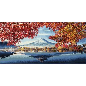 DIAMOND DOTZ Diamond Painting Kit & Autumn View Design