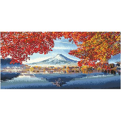 DIAMOND DOTZ Diamond Painting Kit & Autumn View Design