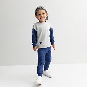 Toddler Boy Carter’s 2 pc Varsity Crew Pullover & Joggers Set