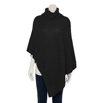 Women's Nanette Lepore Basket Weave Poncho