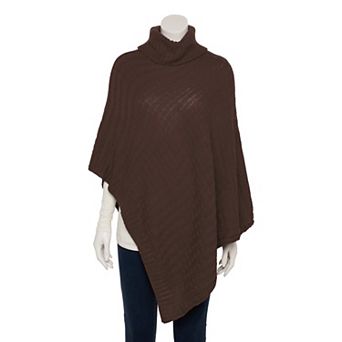 Women's Nanette Lepore Basket Weave Poncho