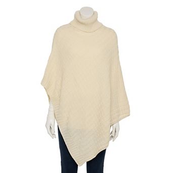 Women's Nanette Lepore Basket Weave Poncho