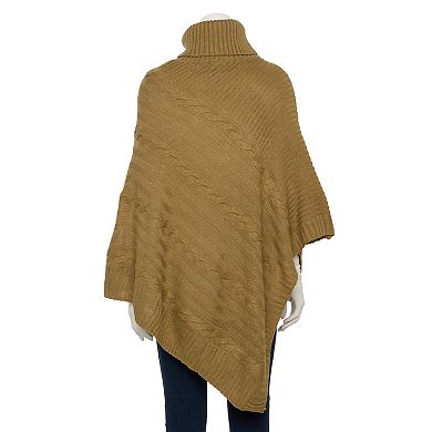 Women's Nanette Lepore Braided Cable Poncho