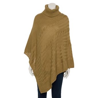 Women's Nanette Lepore Braided Cable Poncho