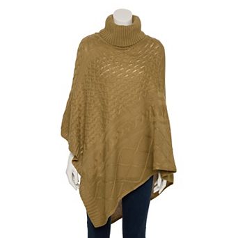 Women's Nanette Lepore Mixed Weave Poncho