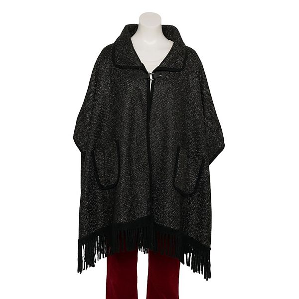 Vest En Fausse Fourrure Nanette Lepore - Manches Courtes, Taille L, Noir, Neuf Avec étiquettes