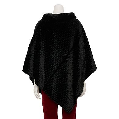 Women's Nanette Lepore Elegant Poncho With Pearls