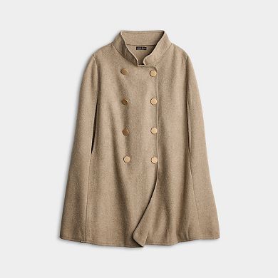 Women's Nanette Lepore Slit Ruana With Front Buttons