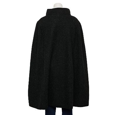 Women's Nanette Lepore Slit Ruana With Front Buttons