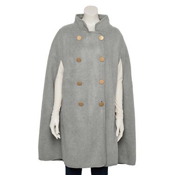 Women's Nanette Lepore Slit Ruana With Front Buttons