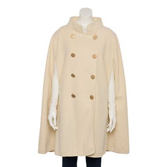 Women's Nanette Lepore Slit Ruana With Front Buttons