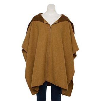 Women's Nanette Lepore Zippered Ruana With Collar