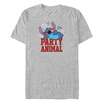 Disney's Lilo & Stitch Party Animal Americana Big & Tall Graphic Tee