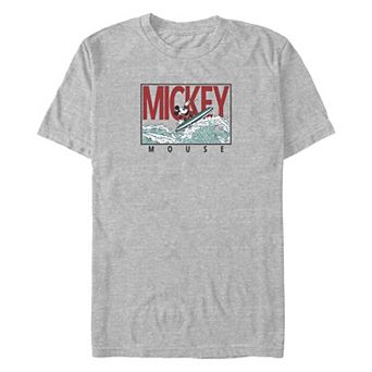 Disney's Mickey Mouse Surfing Big & Tall Graphic Tee