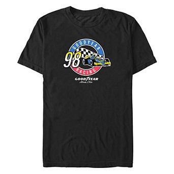 Big & Tall Good Year Racing '98 Akron Ohio Americana Stamp Graphic Tee