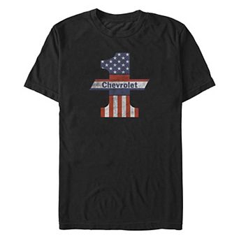 Big & Tall Chevrolet Number One Americana Graphic Tee