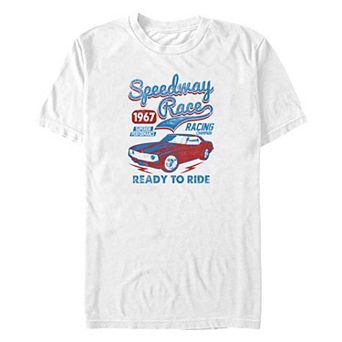 Big & Tall Speedway Race 1967 Ready To Ride Americana Graphic Tee