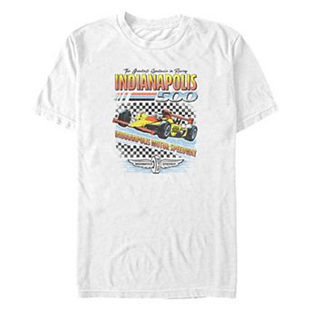Big & Tall Indianapolis 500 Indianapolis Motor Speedway Checkered Graphic Tee