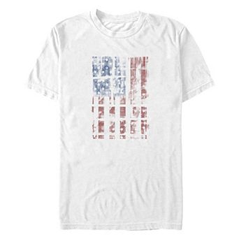 Big & Tall Vintage American Flag Graphic Tee