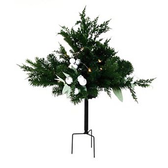 St. Nicholas Square® Artificial Pine & Berry Urn Filler