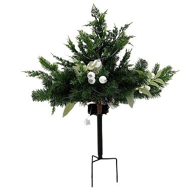 St. Nicholas Square® Artificial Pine & Berry Urn Filler