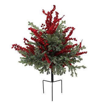 St. Nicholas Square® Artificial Red Berry Urn Filler Decor