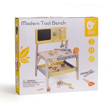 Classic Toys Modern Tool Bench with 42-pc. Accessories