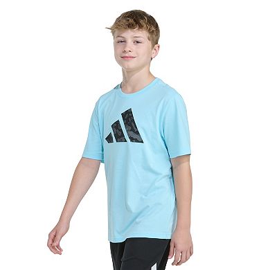 Boys 8-20 adidas Short Sleeve Lenticular Camo Logo Graphic Tee