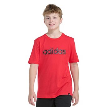 Boys 8-20 adidas Short Sleeve Lenticular Camo Linear Graphic Tee