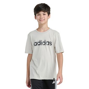 Boys 8-20 adidas Short Sleeve Lenticular Camo Linear Graphic Tee