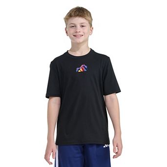 Boys adidas Short Sleeve Football Graphic Tee