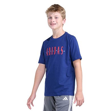 Boys 8-20 adidas Short Sleeve Soccer Graphic Tee